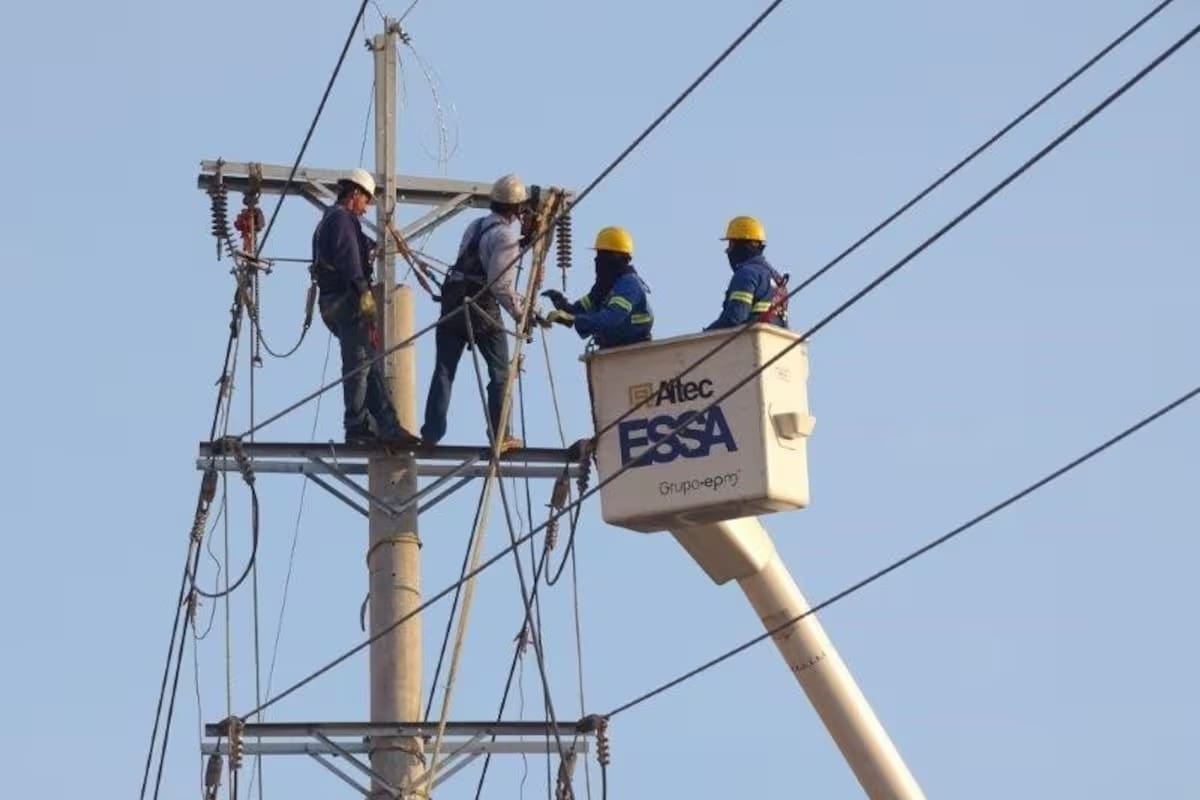 Programación de cortes del servicio de energía.
