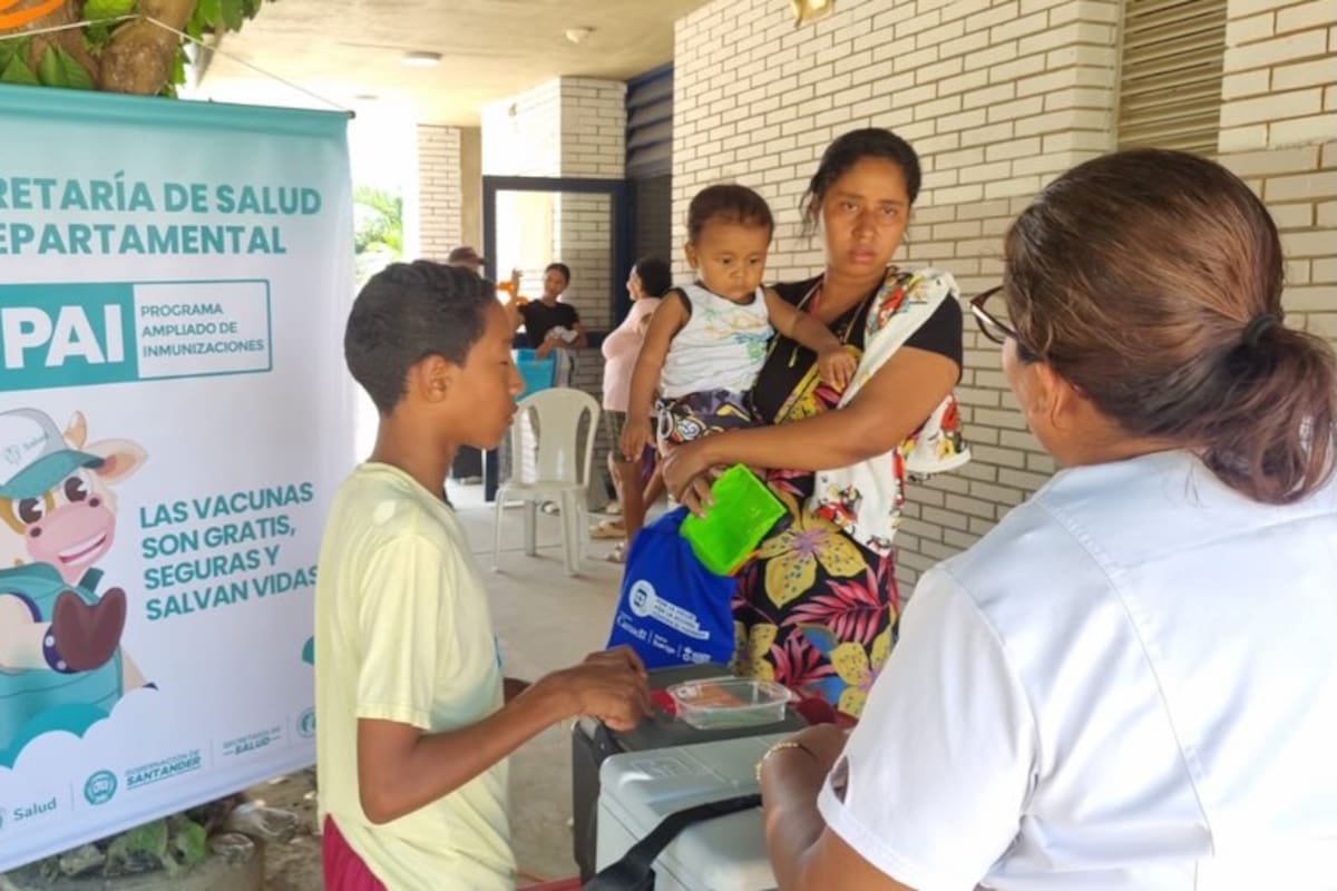 Santander: brigada médica atendió a decenas de habitantes en zona apartada del departamento