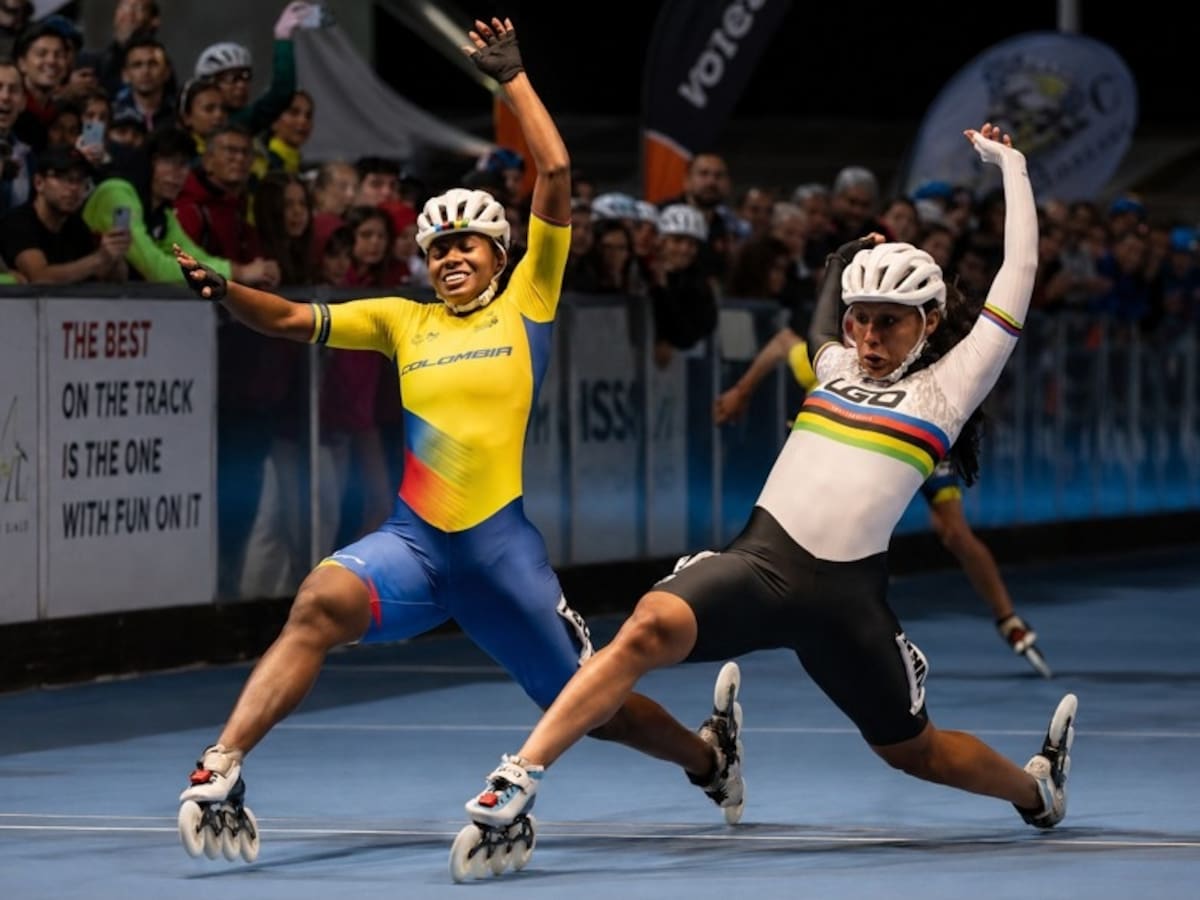 Santander celebra en Italia: los patinadores santandereanos que brillaron con Colombia en la Speed Track European Series. Foto: Fedepatín