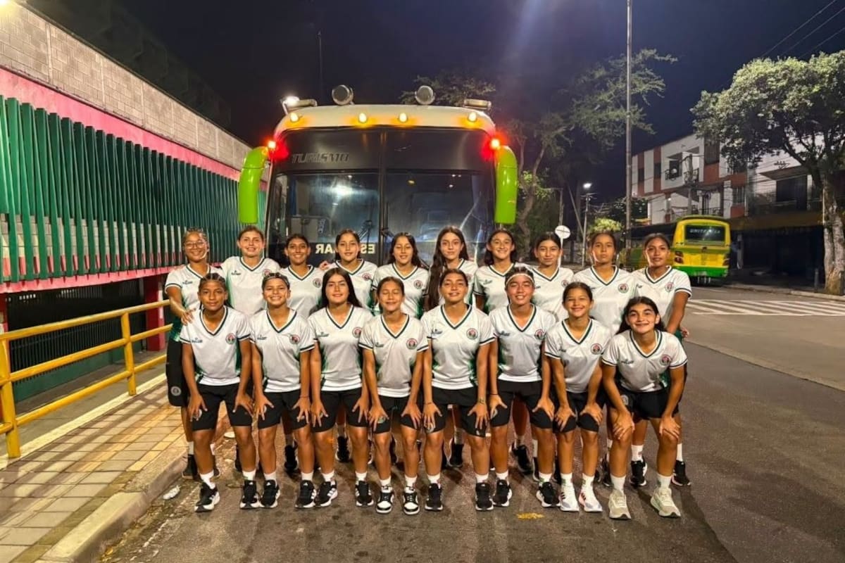 Santander defenderá su corona en la fase final del Campeonato Nacional Sub-13 femenino. Foto: Liga santandereana de fútbol