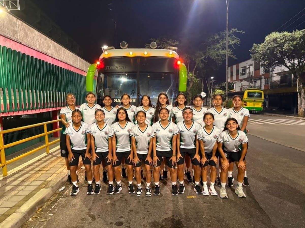 Santander defenderá su corona en la fase final del Campeonato Nacional Sub-13 femenino. Foto: Liga santandereana de fútbol