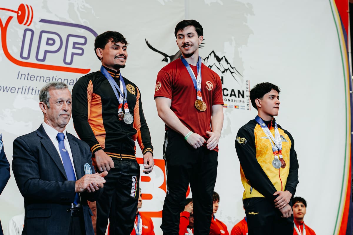 Santander hace historia en Chile: Sebastián Bayona logra plata y se convierte en subcampeón sudamericano de powerlifting. Foto: Cortesía/Vanguardia
