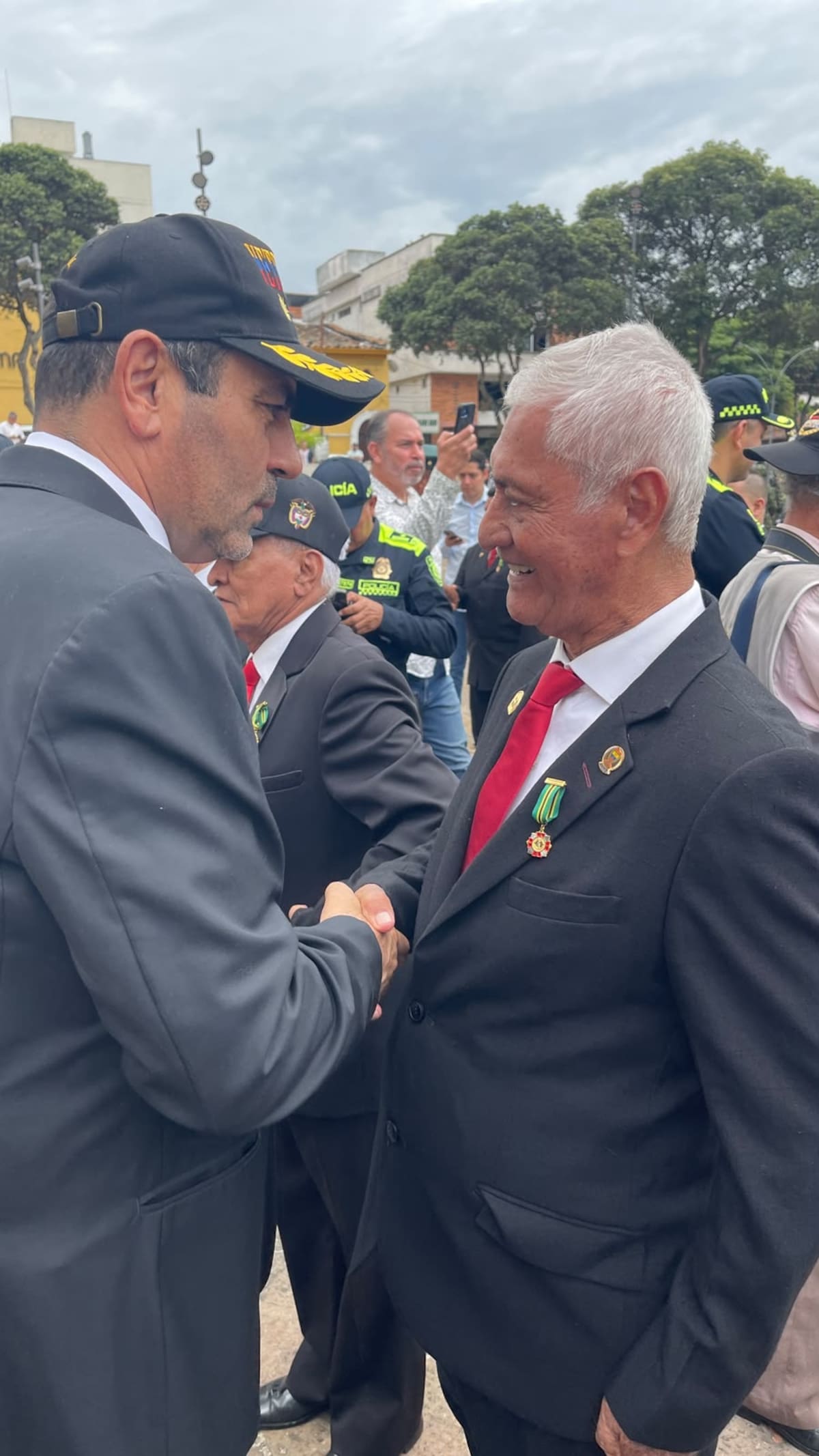 Santander homenajeó a más de 3.800 veteranos durante una ceremonia en Bucaramanga. | Foto: Suministrada / Vanguardia
