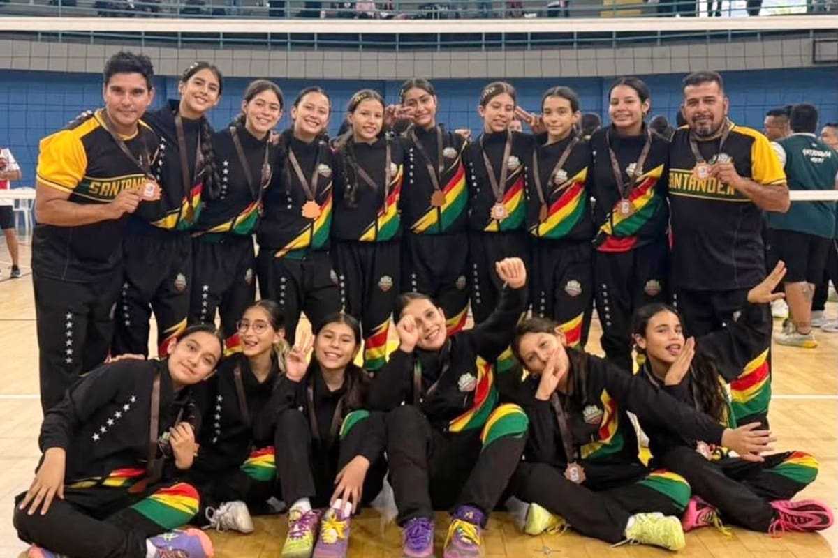 Santander enfrentó a Sucre, Santander B, Antioquia A, Antioquia B, Quindío, Valle y Risaralda durante su participación en el certamen. /FOTO: Suministrada