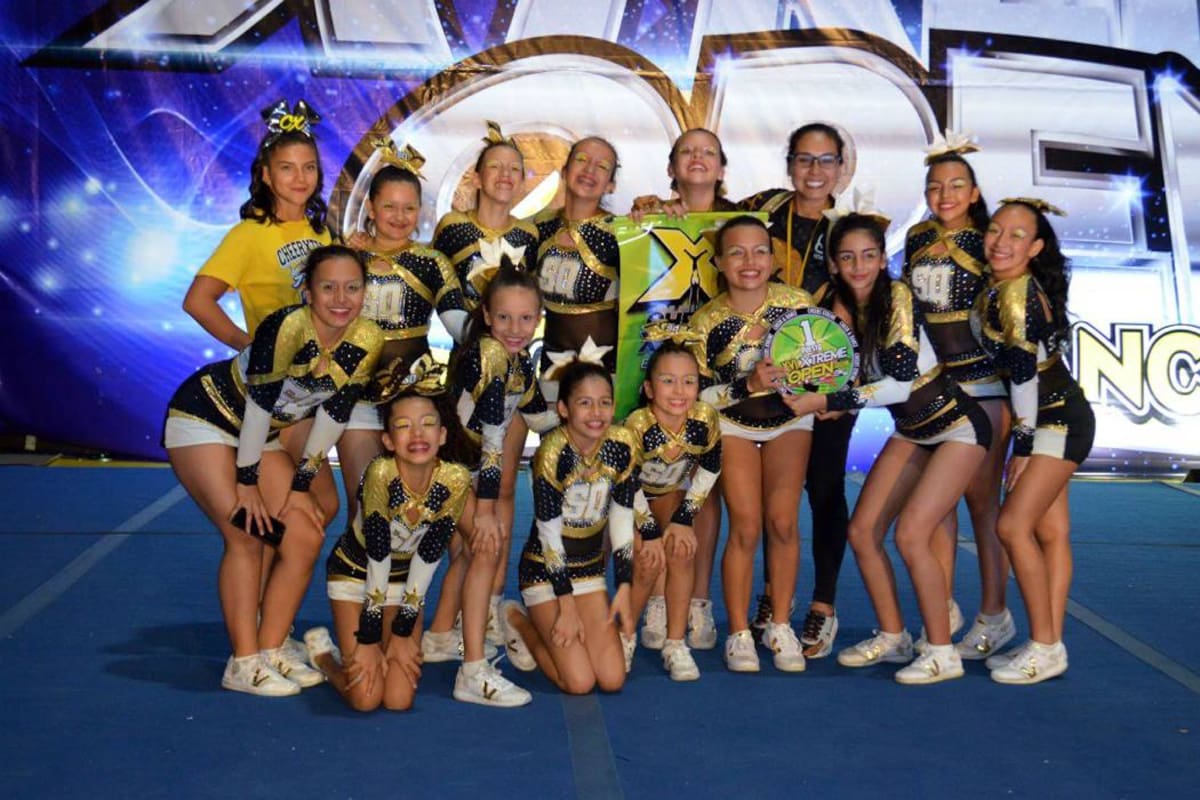 Ahora las deportistas tendrán que entrenar fuertemente en gimnasia, acrobacia y baile, para enfrentarse el próximo año en el International UCA All Star Championship, que tendrá lugar en Estados Unidos. (Foto: Foto suministrada / VANGUARDIA LIBERAL)