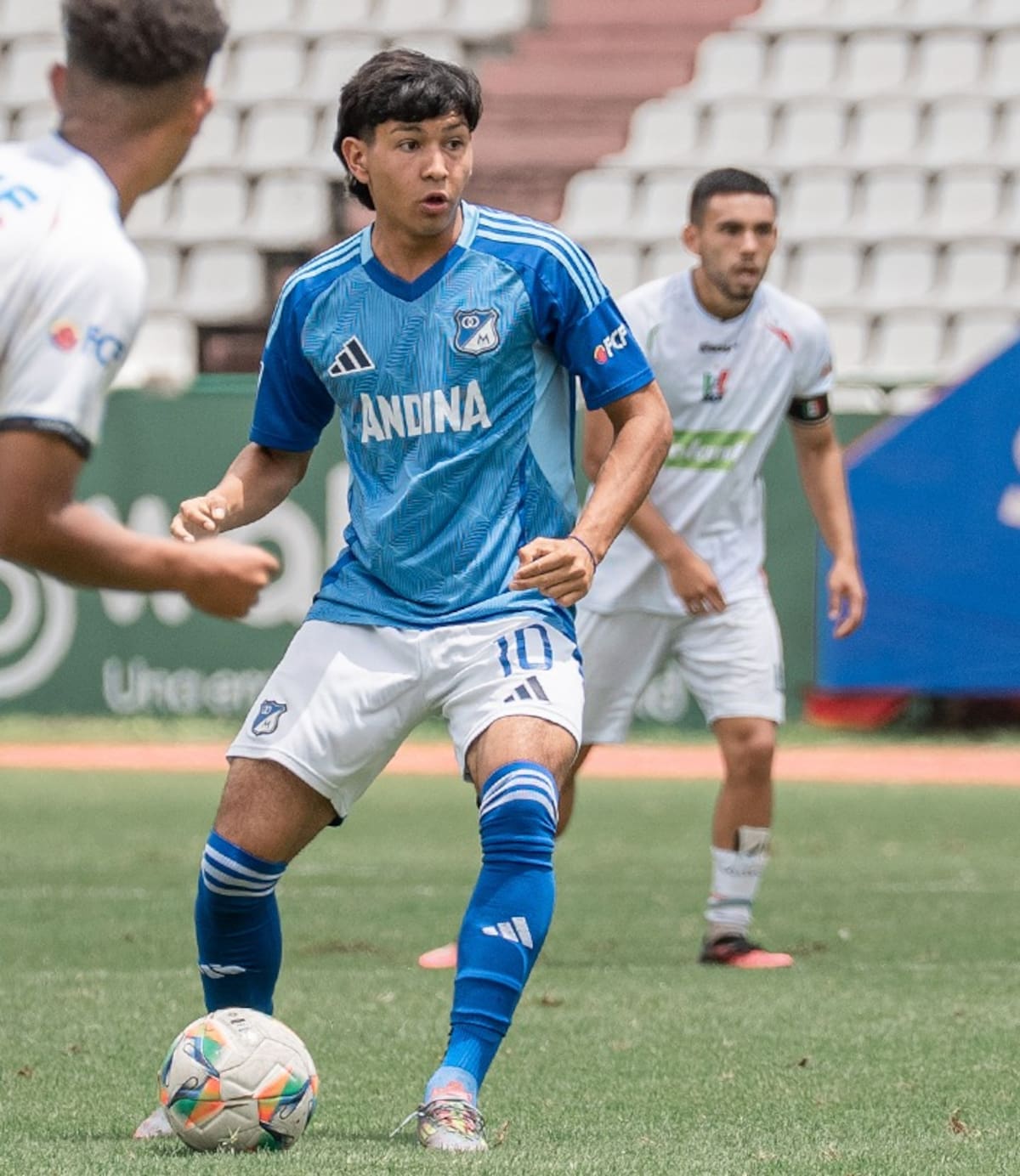 Santiago Castrillón era uno de los futbolistas juveniles de Millonarios que más proyección tenía. Foto: Millonarios.