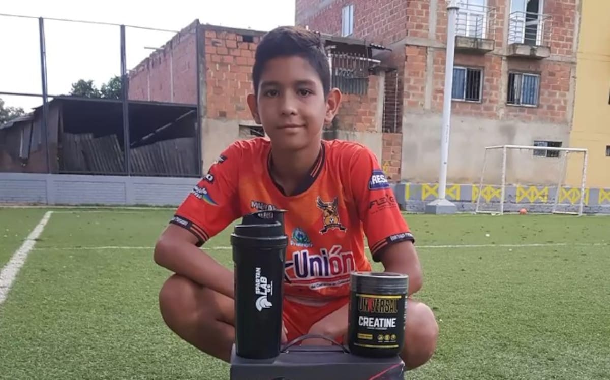 Santiago Castrillón: talento santandereano que soñaba con el profesionalismo. Aquí con el Club Águilas Doradas. /FOTO: Suministrada