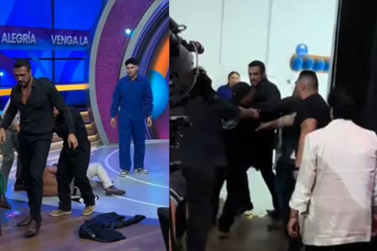 “¡Sáquenlo!”: invitado a programa de televisión armó tremenda pelea en vivo, no era parte del libreto. Foto tomada de redes sociales/VANGUARDIA