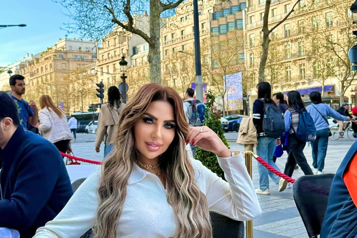 Sarah Jalifa, presentadora Egipcia condenada a muerte.
Foto: redes sociales.