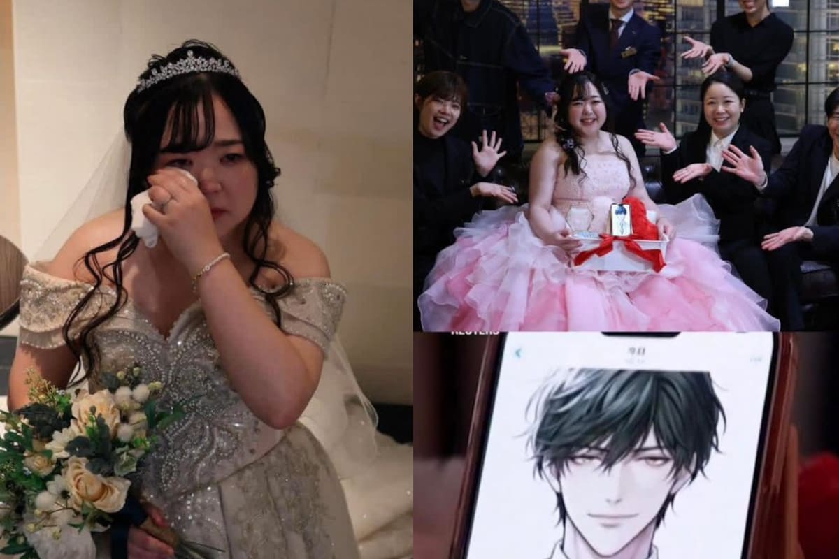 Una japonesa llamada Yurina Noguchi, de 32 años, se "casó" con Klaus, una personalidad creada por inteligencia artificial, presente a través de la pantalla de un teléfono.