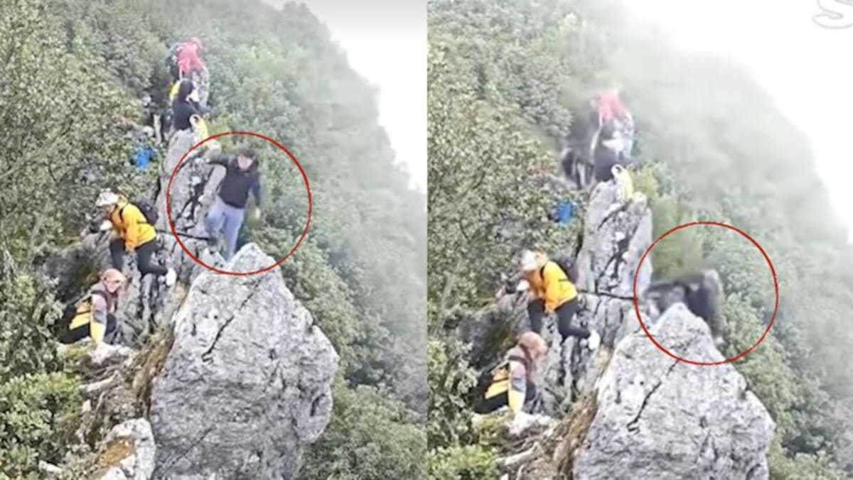 Aterrador: un turista se cayó de un acantilado de 40 metros mientras se tomaba una selfie.