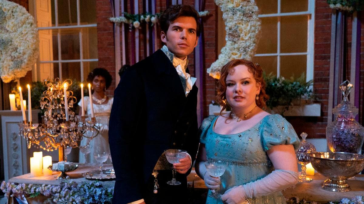 Se revelan detalles “candentes” de la historia de amor entre Penélope Featherington (Nicola Coughlan) y Colin Bridgerton (Luke Newton). Foto: Cortesía / VANGUARDIA