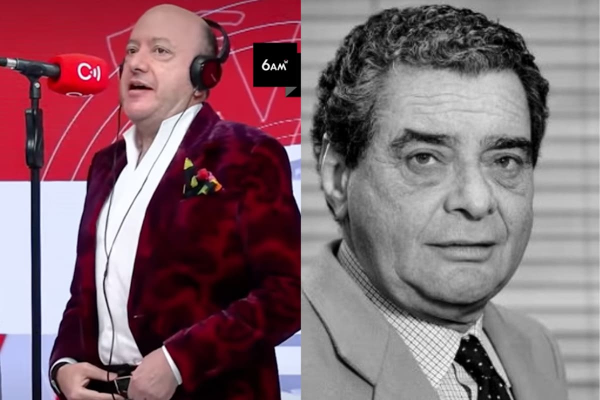 “Se le debe todo”: Julio Sánchez Cristo despidió a Augusto Delkáder, referente de la radio. Fotos tomada de // Redes Sociales // Captura de video // X.