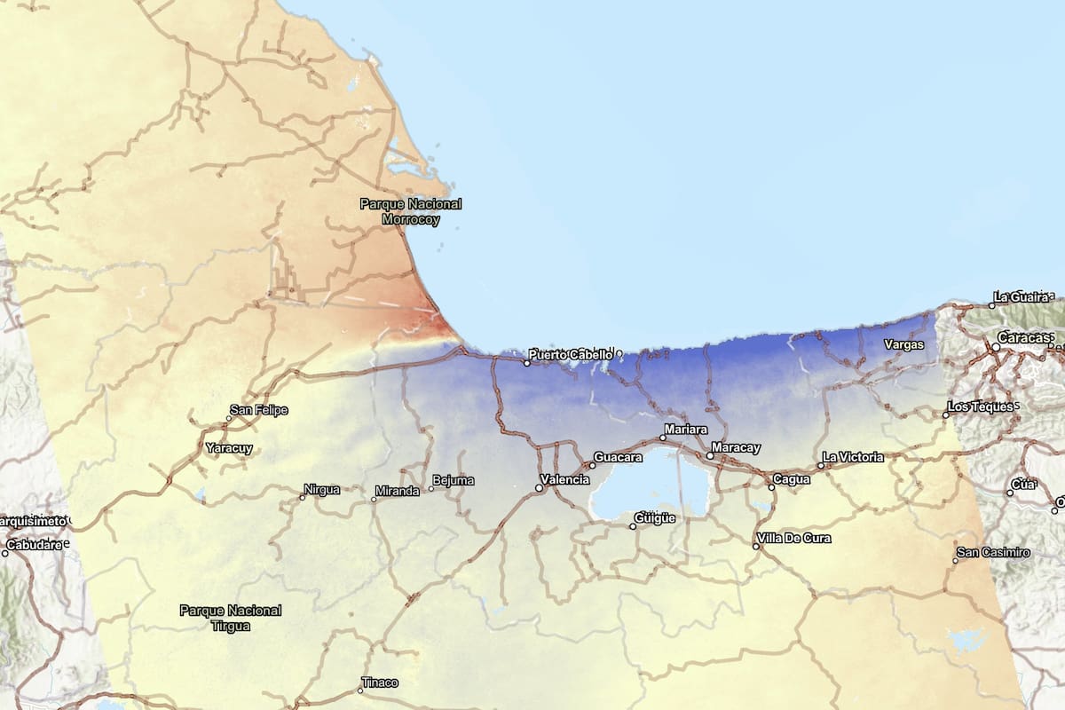 Los dos potentes terremotos que sacudieron el pasado 24 de junio a Venezuela, según los satélites de la NASA, muestran cómo los sismos desplazaron la superficie terrestre.