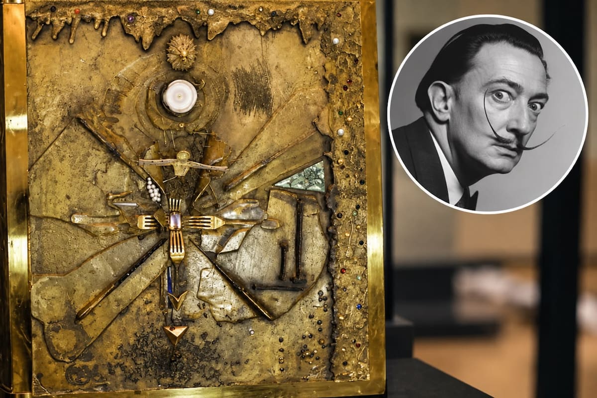 Se roban el "Apocalipsis", el libro más caro y pesado del mundo cuya portada fue hecha por Salvador Dalí Foto: Creación propia
