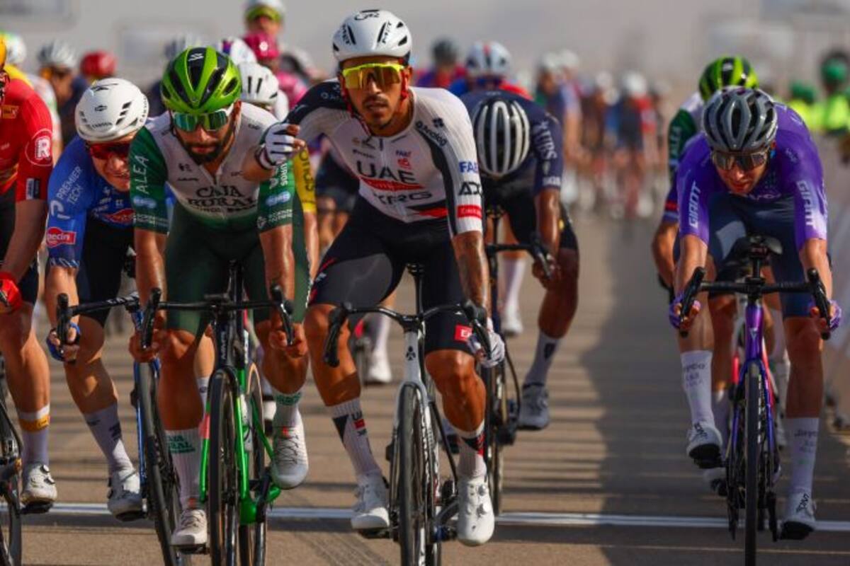 Doblete colombiano en el Tour de Omán: Molano campeón de etapa y Gaviria escolta. /FOTO: Tour de Omán