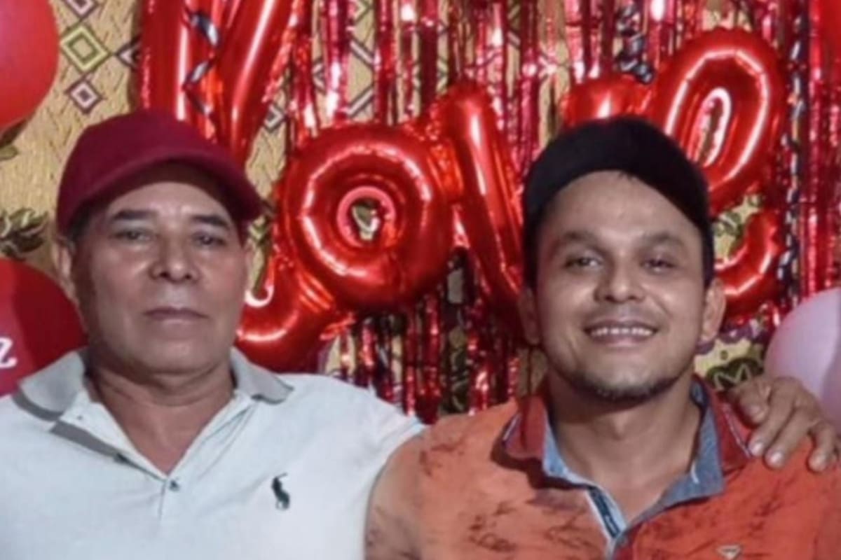 Luis Antonio Salazar Amaya, de 65 años, y su hijo Diego Salazar Ortega, de 31, fueron secuestrados en Tibú.
Foto: Redes sociales.