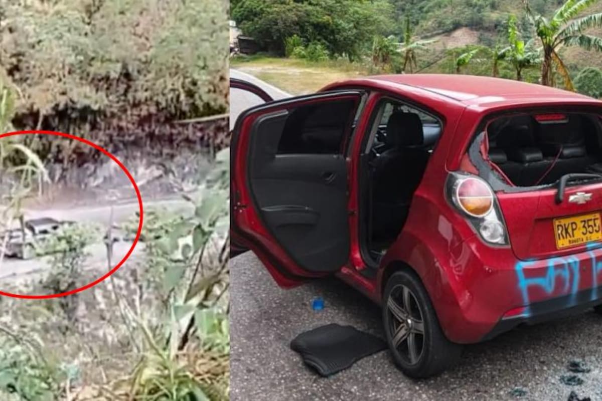 Secuestraron a tres policías en la vía Cúcuta - Ocaña | Fotos Redes sociales