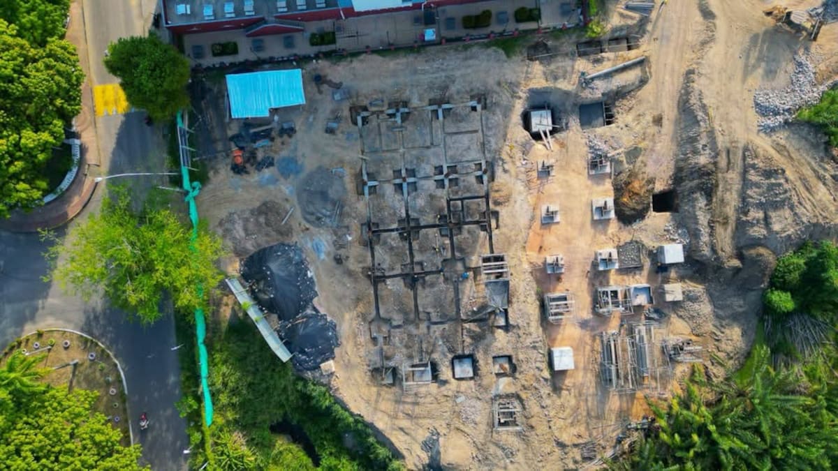 El Ministerio de Educación socializó avance en la construccion de la sede urbana de UNIPAZ. Los trabajos alcanzan el 16,5 %.
Suministrada/UNIPAZ