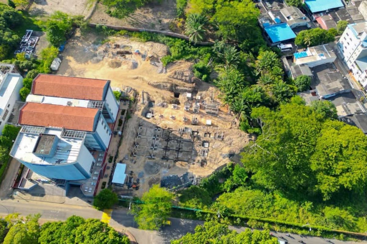 El Ministerio de Educación socializó avance en la construccion de la sede urbana de UNIPAZ. Los trabajos alcanzan el 16,5 %.
Suministrada/UNIPAZ