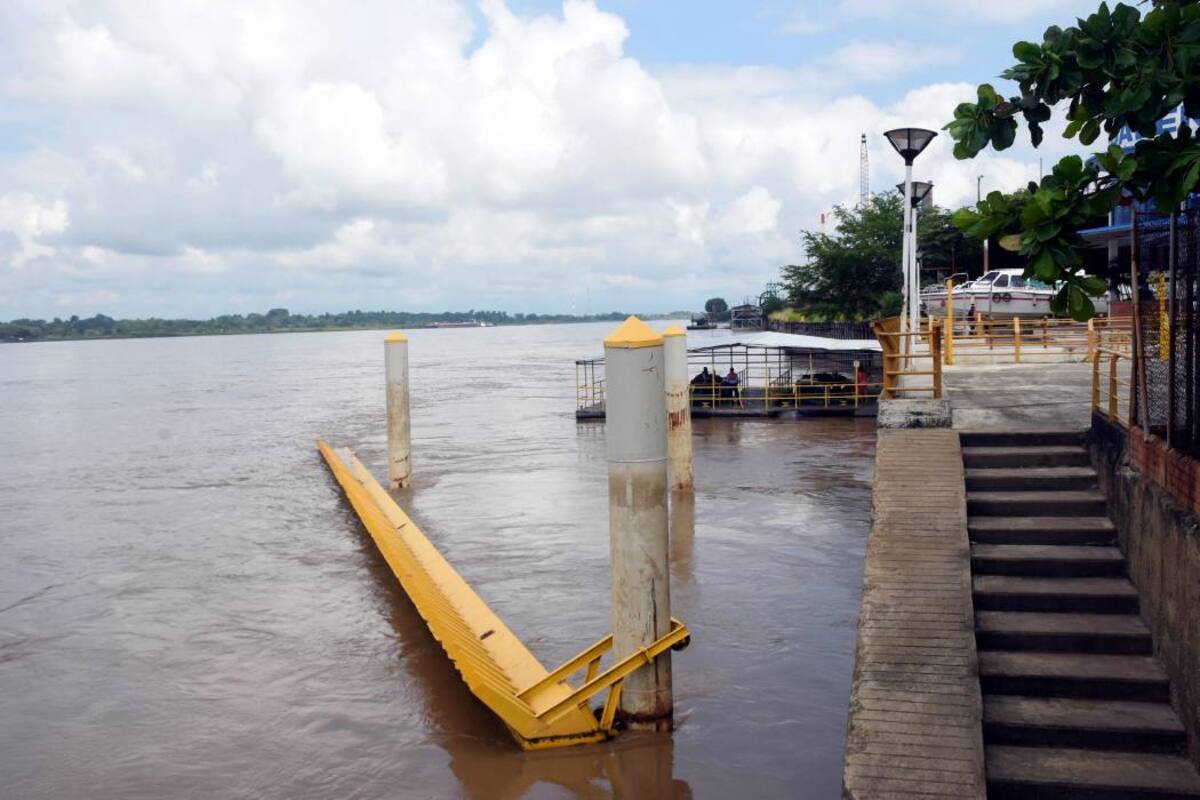 Desde el pasado 2 de septiembre el muelle flotante en el terminal Yuma tuvo que ser retirado del lugar. (Foto: Archivo/VANGUARDIA LIBERAL)