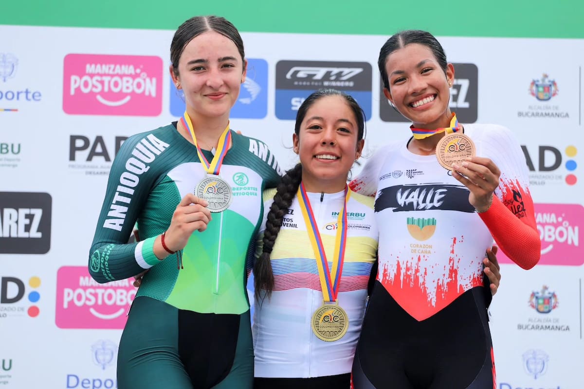Segundo día del Nacional de Pista 2026 sacude el medallero: Antioquia sigue liderando y la pelea se intensifica. Foto: @carloscrumu / Federación Colombiana de Ciclismo