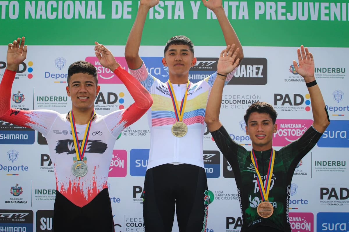 Segundo día del Nacional de Pista 2026 sacude el medallero: Antioquia sigue liderando y la pelea se intensifica. Foto: @carloscrumu / Federación Colombiana de Ciclismo