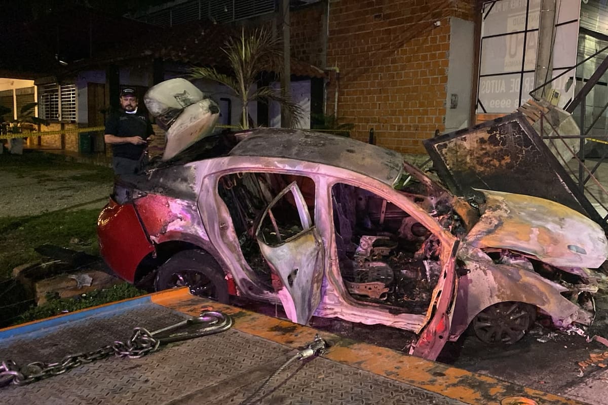 Seis heridos, entre ellos dos menores, dejó ataque a bala que terminó con un carro en Piedecuesta
