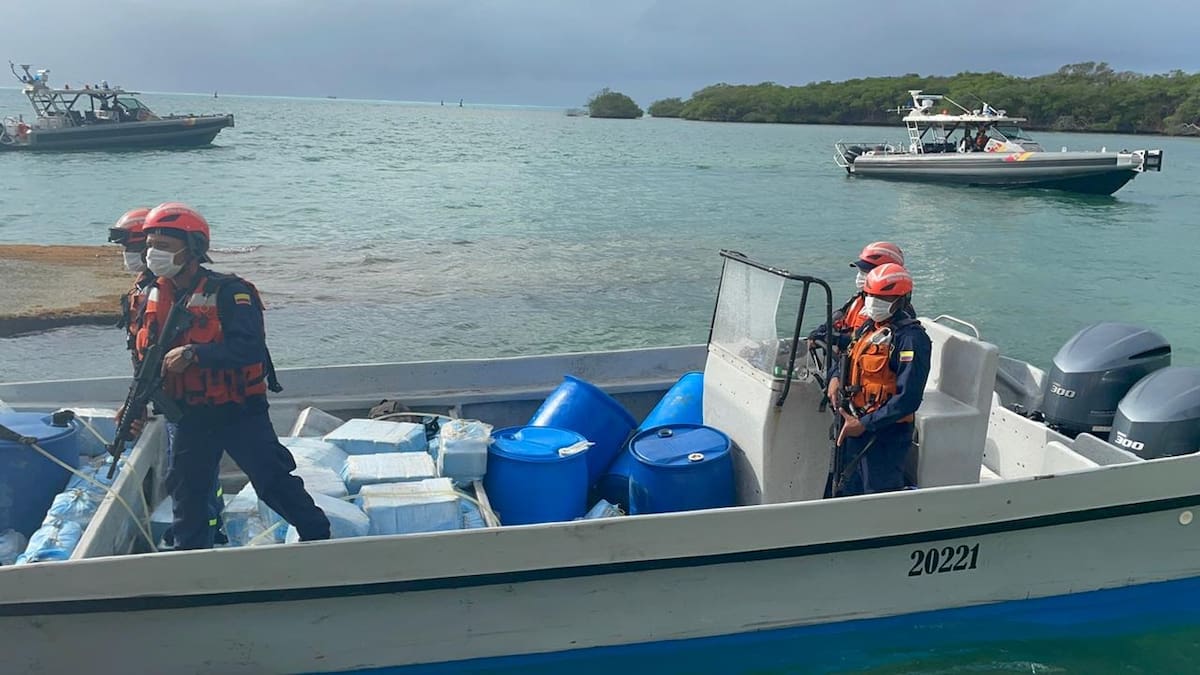 Imagen de referencia suministrada por // Colprensa. De operativo adelantado contra presuntos integrantes de una red vinculada al narcotráfico en la región Caribe.