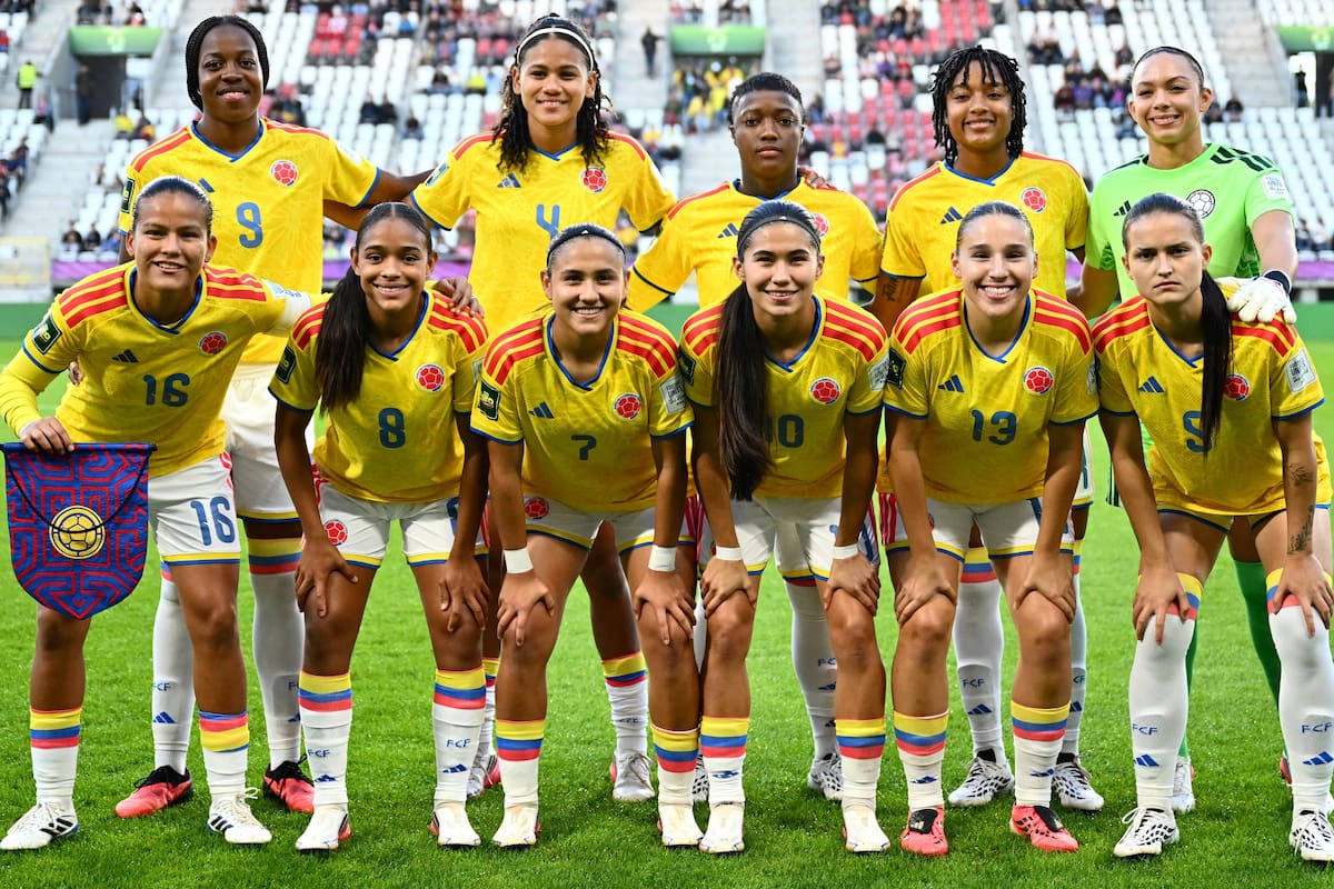 La selección Colombia Femenina Sub-20 enfrentó a Italia por el tercer lugar del Mundial de Polonia. Foto: Conmebol.