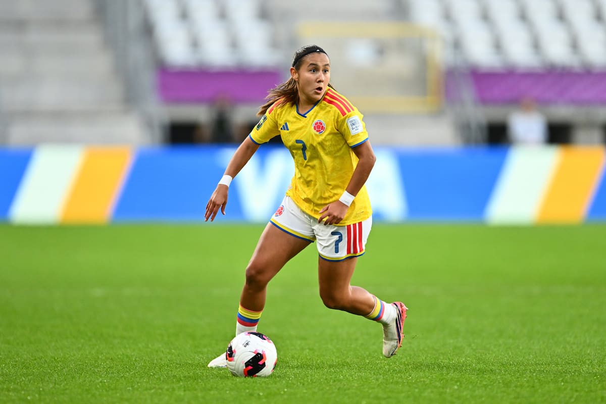 La selección Colombia Femenina Sub-20 enfrentó a Italia por el tercer lugar del Mundial de Polonia. Foto: Conmebol.