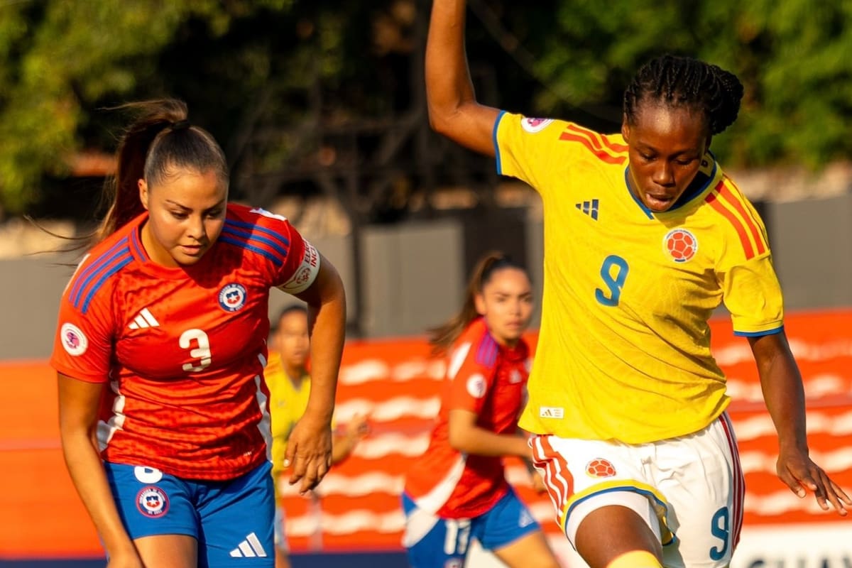 Selección Colombia Sub-20 empató con Chile y encendió las alarmas en el Sudamericano. Foto: @CONMEBOLtorneos