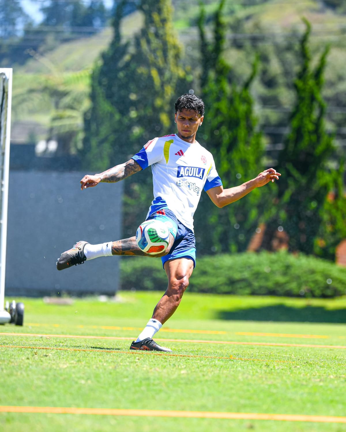 Selección Colombia ya trabaja en Guarne: estos son los primeros jugadores concentrados. Foto: FCF