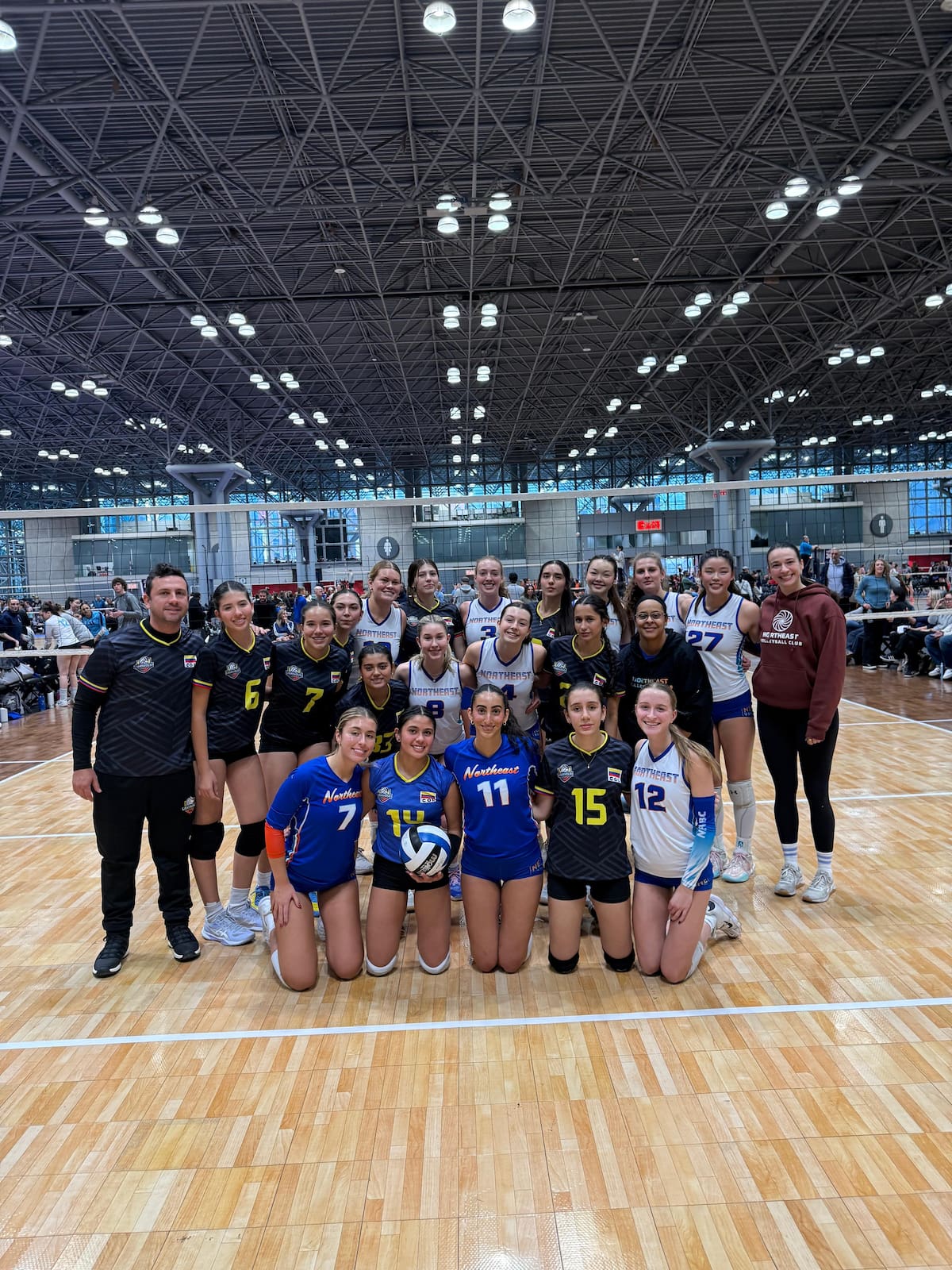 Selección Santander Femenina hace historia en el AAU New York Volleyball Tournament y abre puertas internacionales. Foto: Cortesía/Vanguardia.