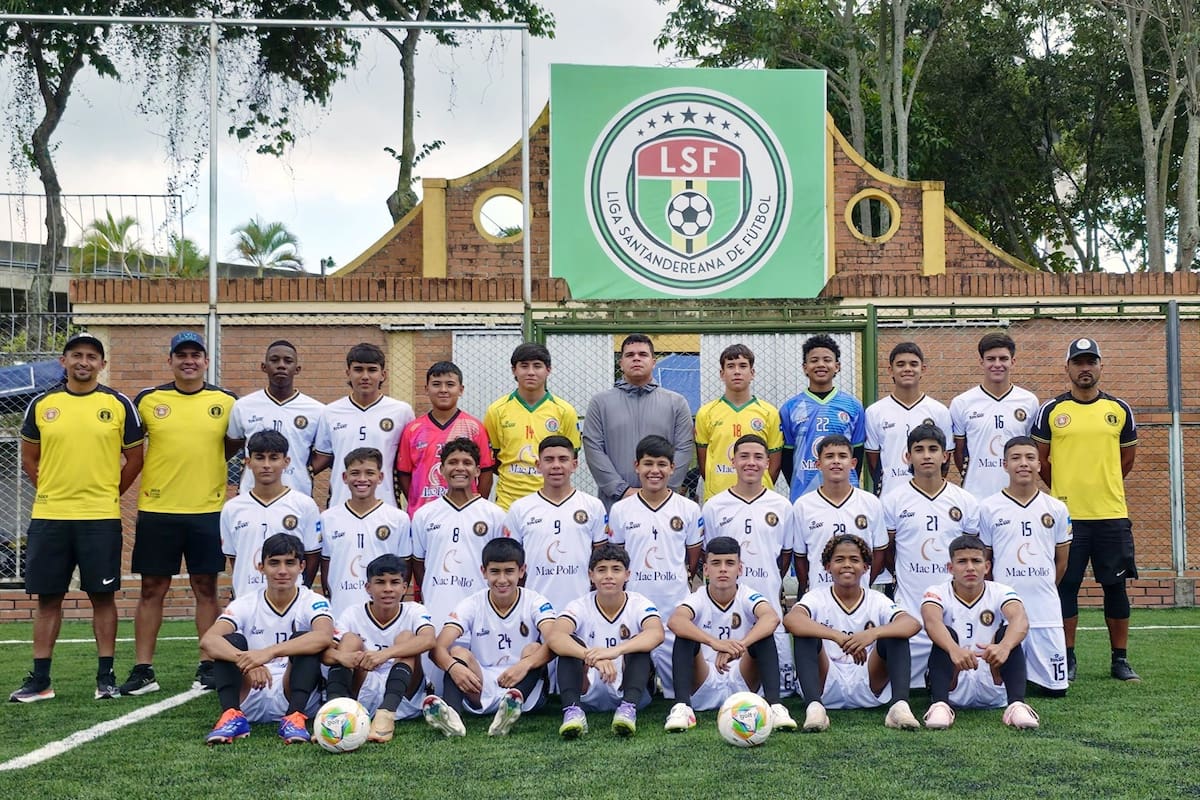 Con la base campeona, Santander busca las semifinales del Interligas Sub 13. /FOTO: Liga Santandereana Fútbol