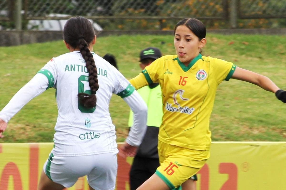 Selección Santander Sub-13 cayó ante Antioquia y quedó eliminada en la semifinal del Campeonato Nacional. Foto: Liga Santandereana de Fútbol.