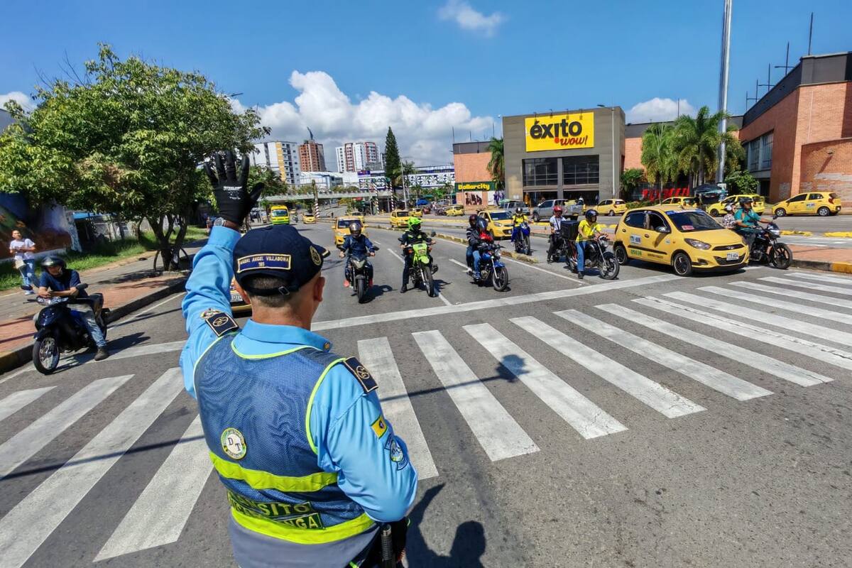 Robo a la red semafórica de Bucaramanga. Marco Valencia/Vanguardia