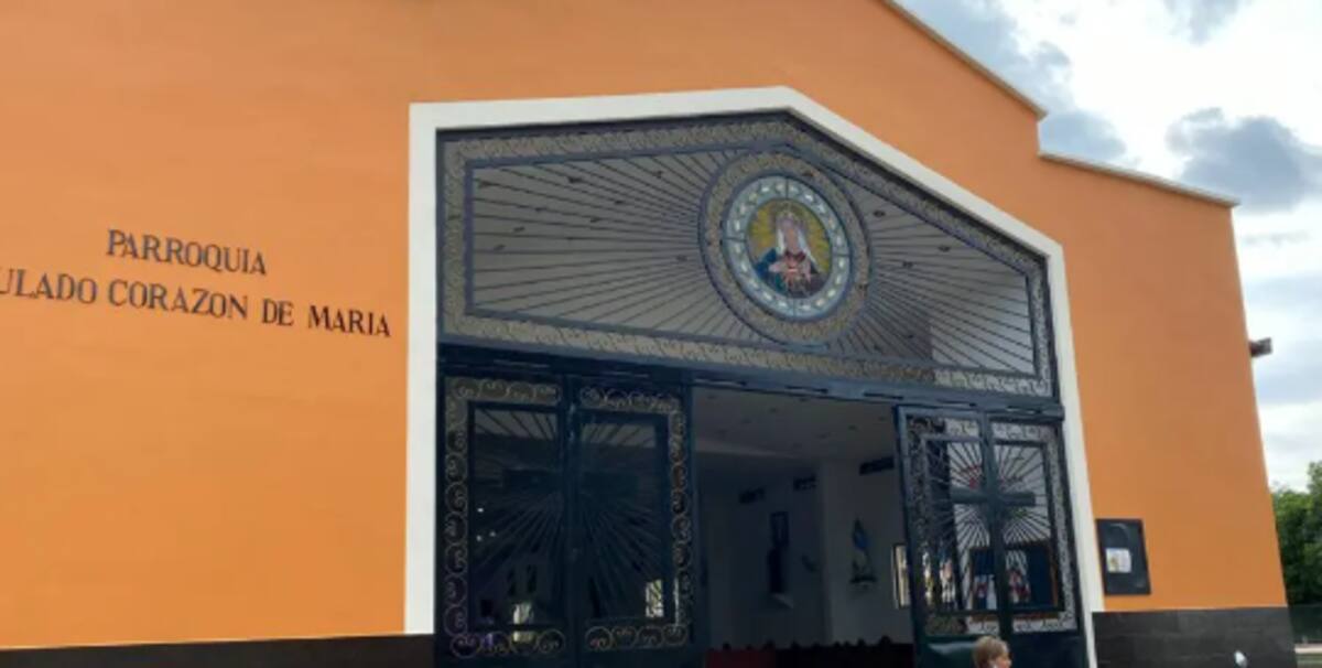 Parroquia del Inmaculado Corazón de María, del barrio La Joya.