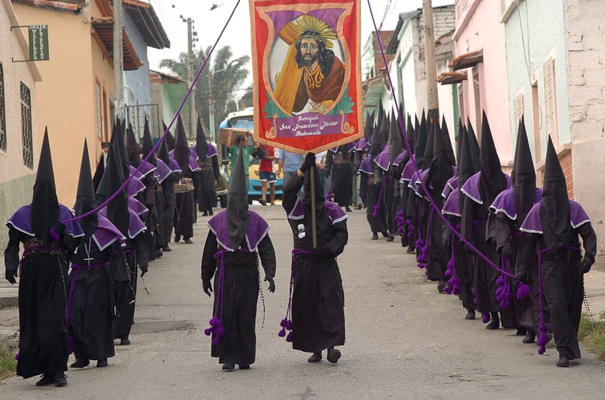 Semana Santa en Piedecuesta. Foto: Archivo / Vanguardia
