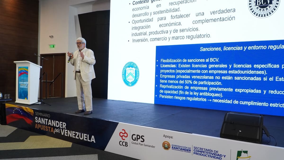 Germán Umaña Mendoza, exministro de Comercio, Industria y Turismo y actual Pte. Junta Directiva de la Cámara Colombo Venezolana.
Foto: Cortesía.
