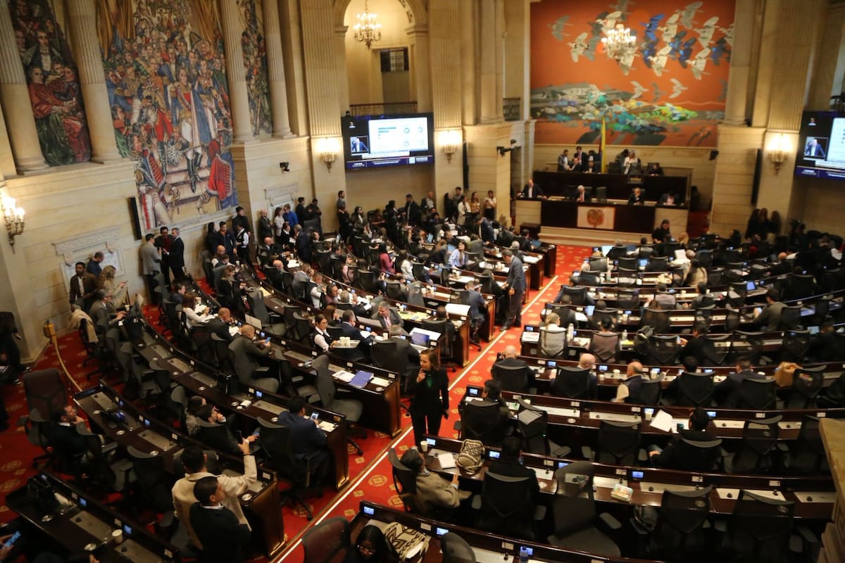 Imagen de referencia del Senado de la República. // Foto: Colprensa.
