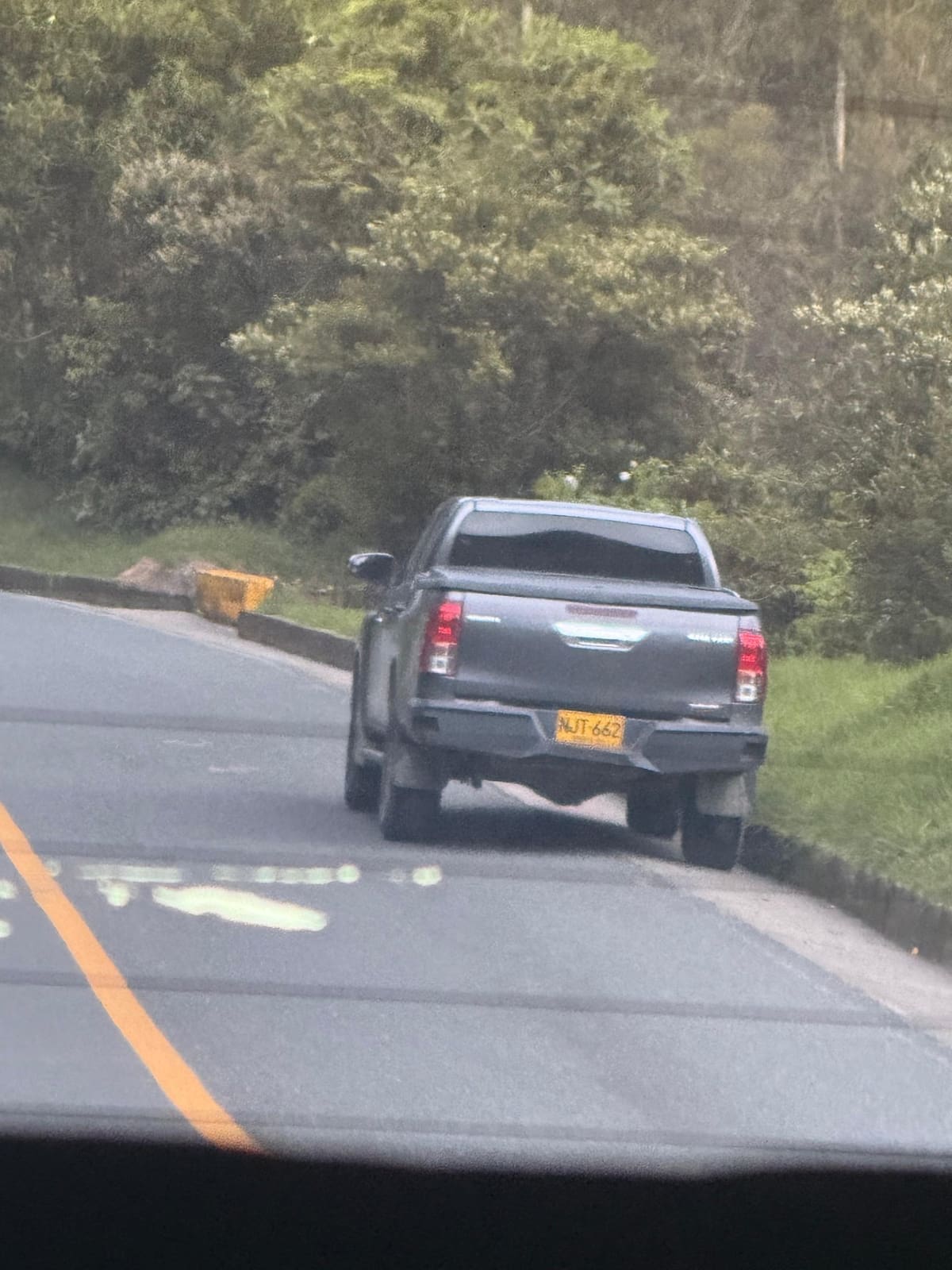 La camioneta de la senadora fue hallada abandonada en vía pública.