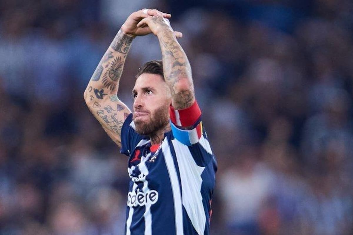 Sergio Ramos hizo su debut goleador en la Liga mexicana de fútbol con el Club de Fútbol Rayados en la jornada número 10 del torneo clausura. Foto: Mexsports.