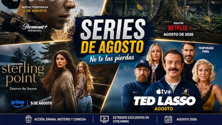 Series que se estrenan en agosto de 2026: DC, Ted Lasso, Lioness y más novedades