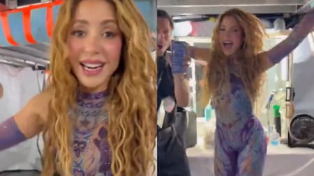 Shakira no se contiene: así vivió el gran triunfo de Colombia ante RD Congo en el mundial