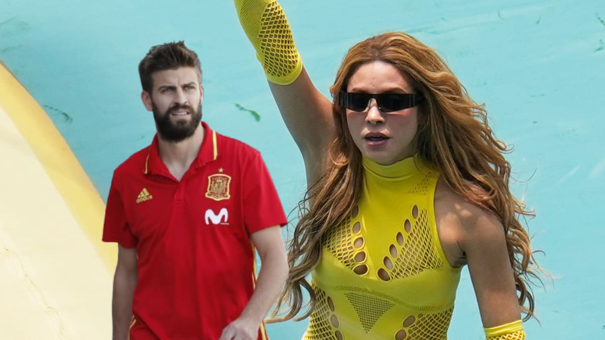 Shakira reina en el Mundial y Piqué no la estaría pasando nada bien. //Fotos: EFE.