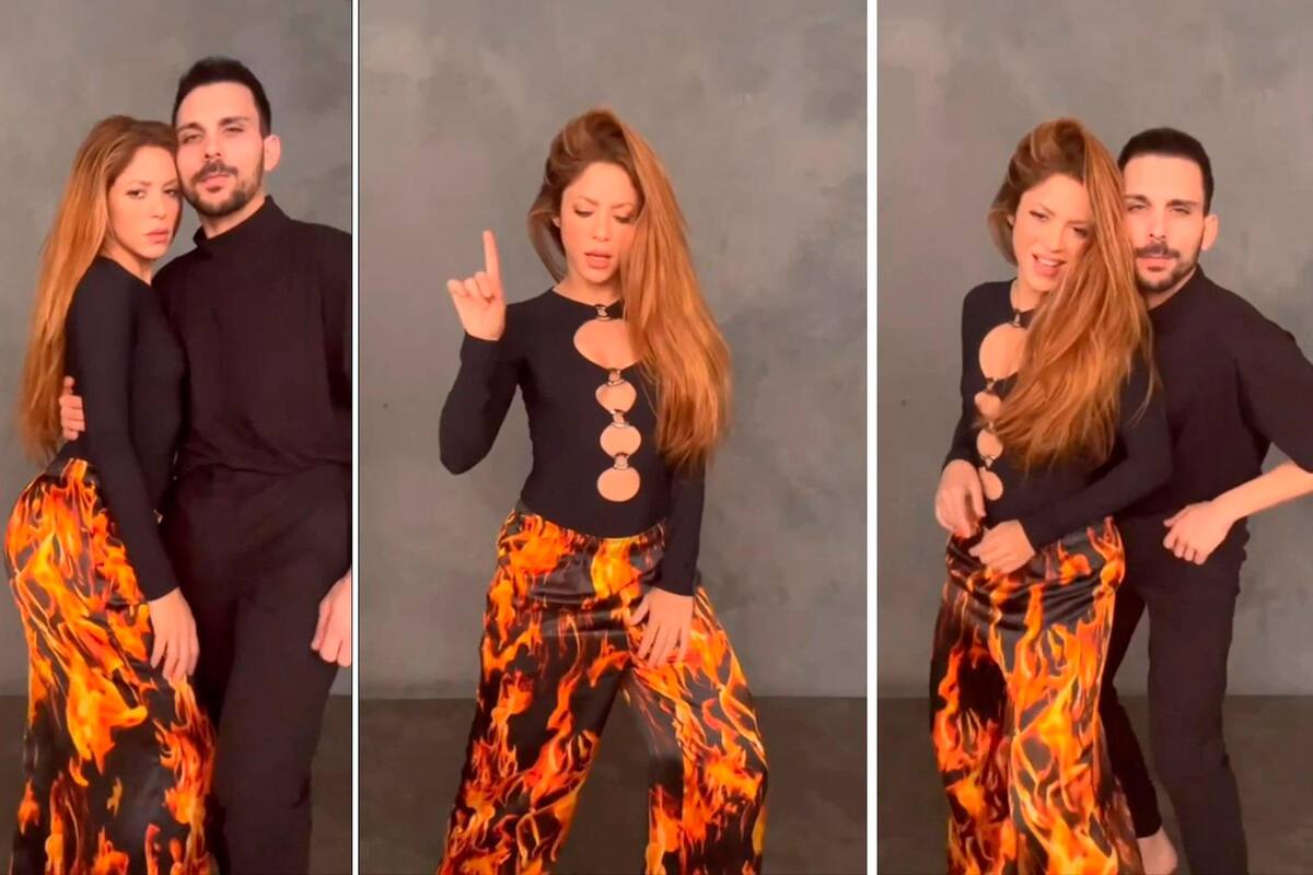En el clip de escasos 18 segundos, Shakira aparece bailando de forma sensual al lado de ‘Trujibachata’, publicación en la que ambos se ven haciendo un sexy movimiento de caderas, típico del famoso género musical. Captura de video / VANGUARDIA