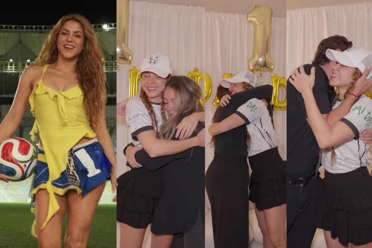 'Dai Dai', interpretada por Shakira y Burna Boy, se convirtió en la primera canción oficial de un Mundial en alcanzar el número uno del Billboard Global Excl. U.S. desde la creación de ese listado. Foto // Captura de video // X // Foto archivo //