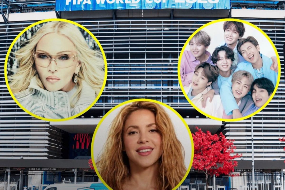 La FIFA confirma un 'halftime show' al estilo Super Bowl para la final del Mundial 2026. Shakira, Madonna y BTS se tomarán Nueva York el 19 de julio en un descanso que se extenderá hasta los 25 minutos.