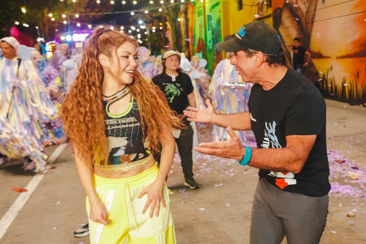 Shakira y Beéle graban videoclip en Barranquilla y visitan al alcalde Char | @AlejandroChar